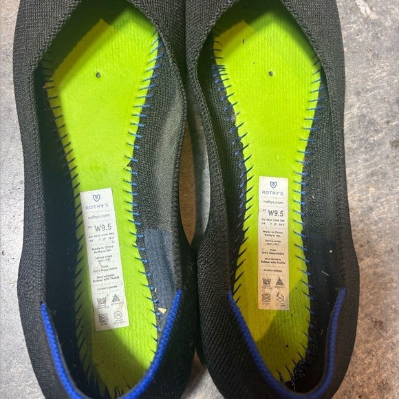 Rothy’s The Flat in solid black Size 9.5 - Picture 6 of 6